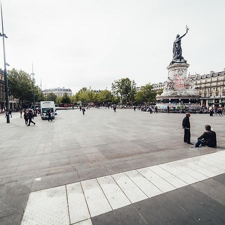 Hotel De L'Exposition - Republique Párizs Kültér fotó