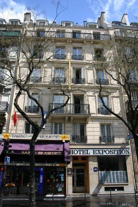 Hotel De L'Exposition - Republique Párizs Kültér fotó
