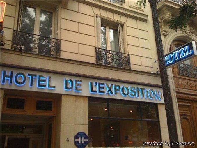 Hotel De L'Exposition - Republique Párizs Kültér fotó