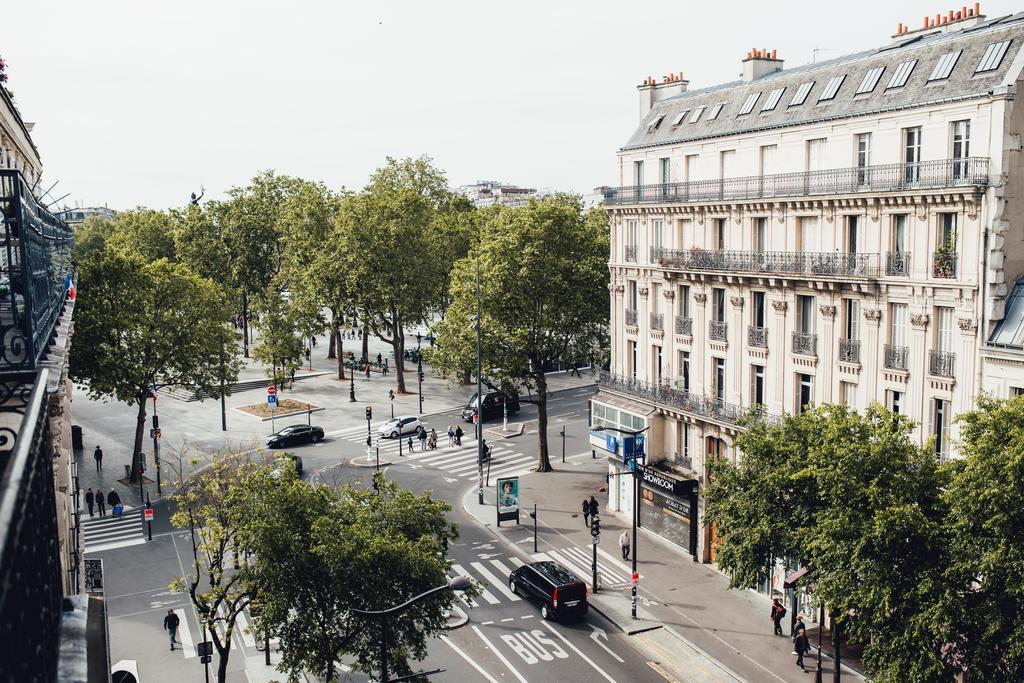 Hotel De L'Exposition - Republique Párizs Kültér fotó