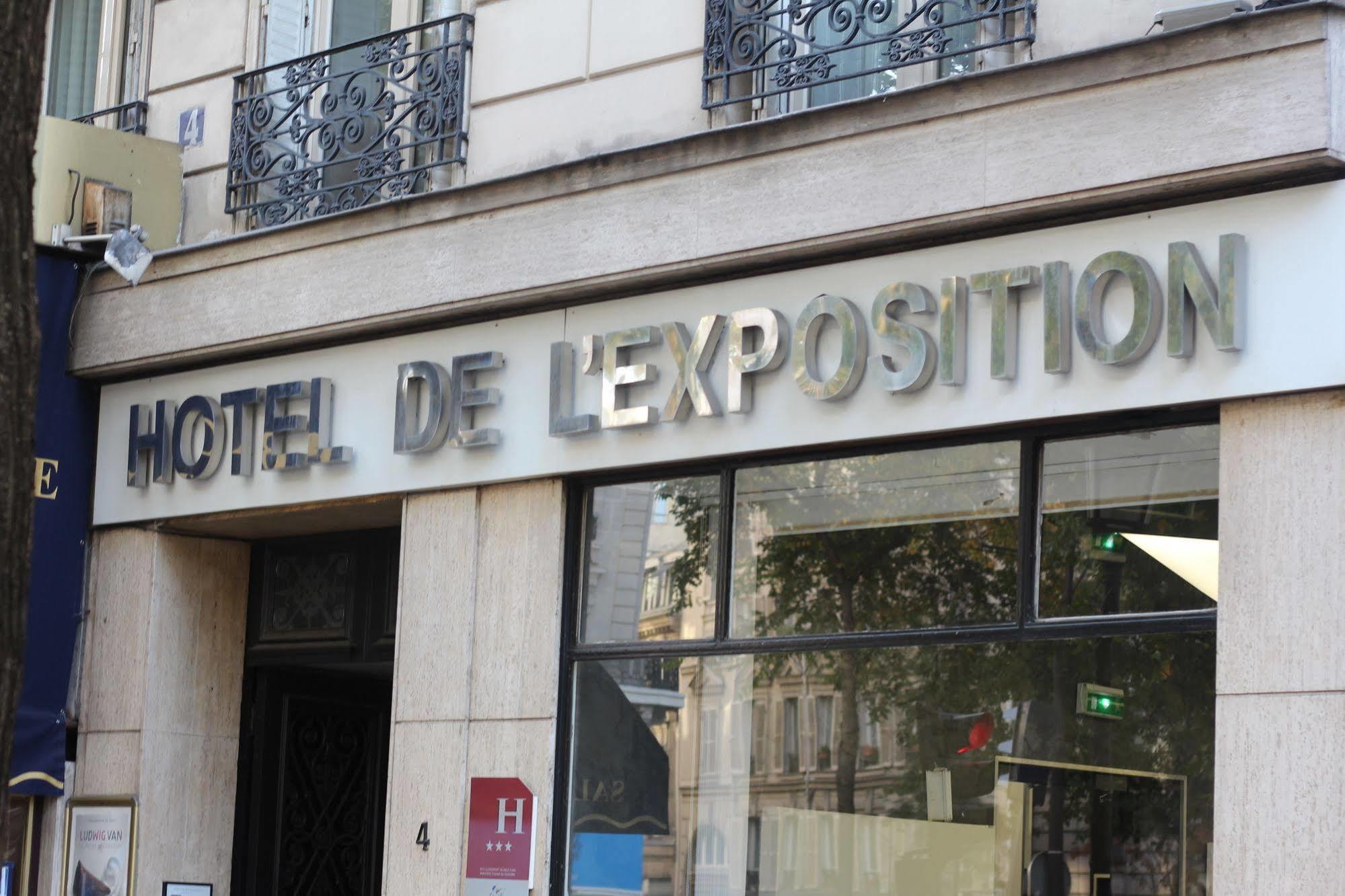 Hotel De L'Exposition - Republique Párizs Kültér fotó