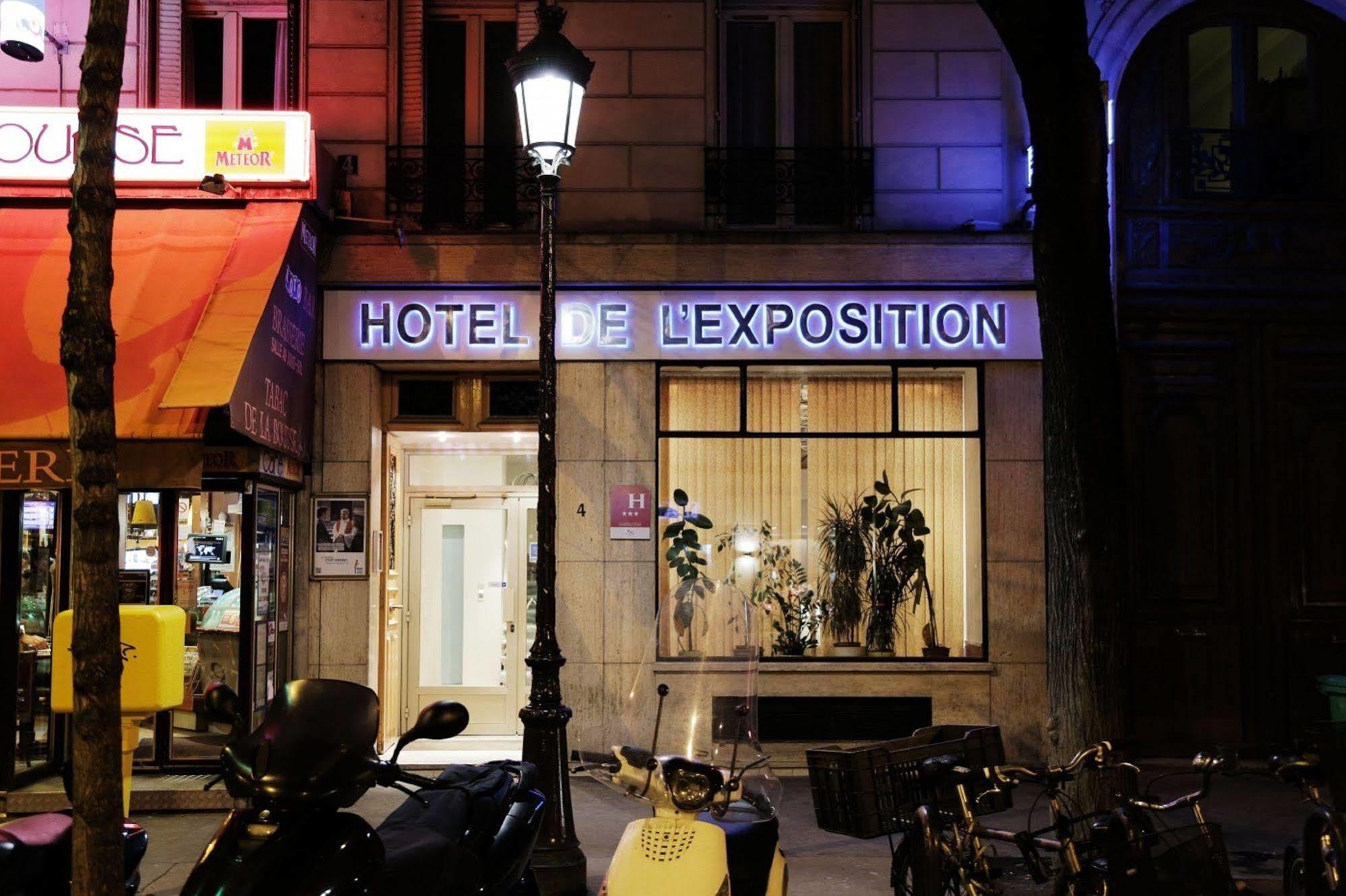 Hotel De L'Exposition - Republique Párizs Kültér fotó